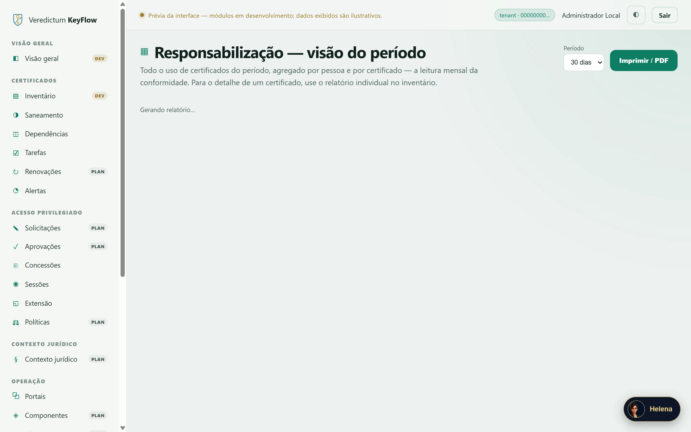 Relatórios